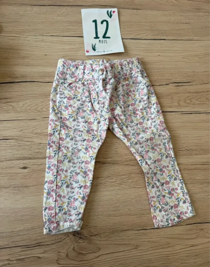 Lot de 6 vêtements bébé fille automne hiver  12 mois - photo numéro 7