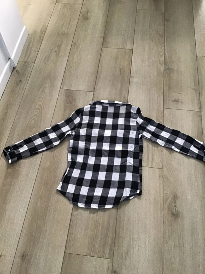Chemise à carreaux 11-12 ans - photo numéro 2