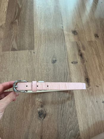 Ceinture fille rose pailletée Tex