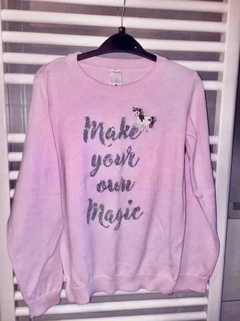 Pull Palomino avec licorne taille 10 ans en tbe à 5 euros