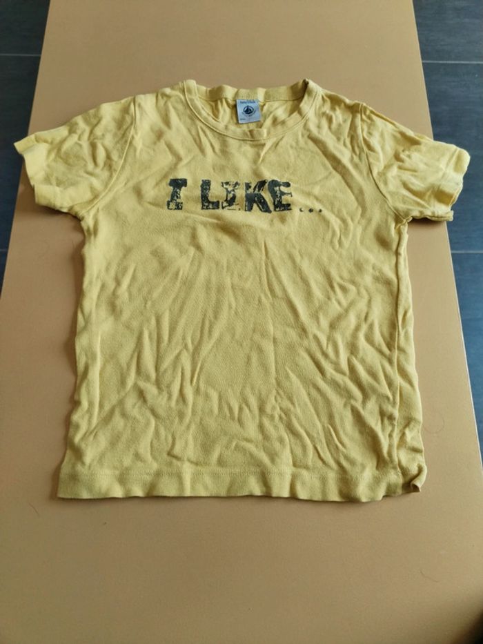 Tee shirt petit bateau 5 ans P