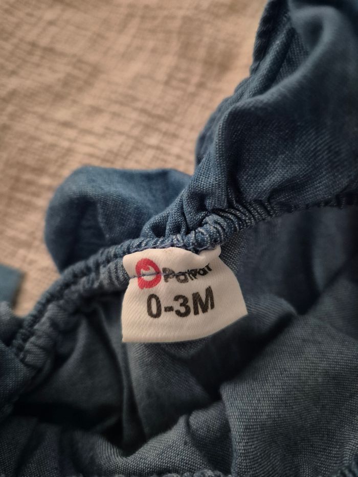 Combinaison short bebe 0-3 mois - photo numéro 3