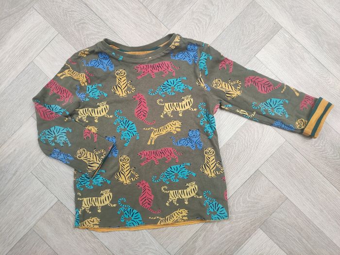 Tenue de rentrée des classes garçon 4 ans tee-shirt manches longues et jogging Catimini - photo numéro 2