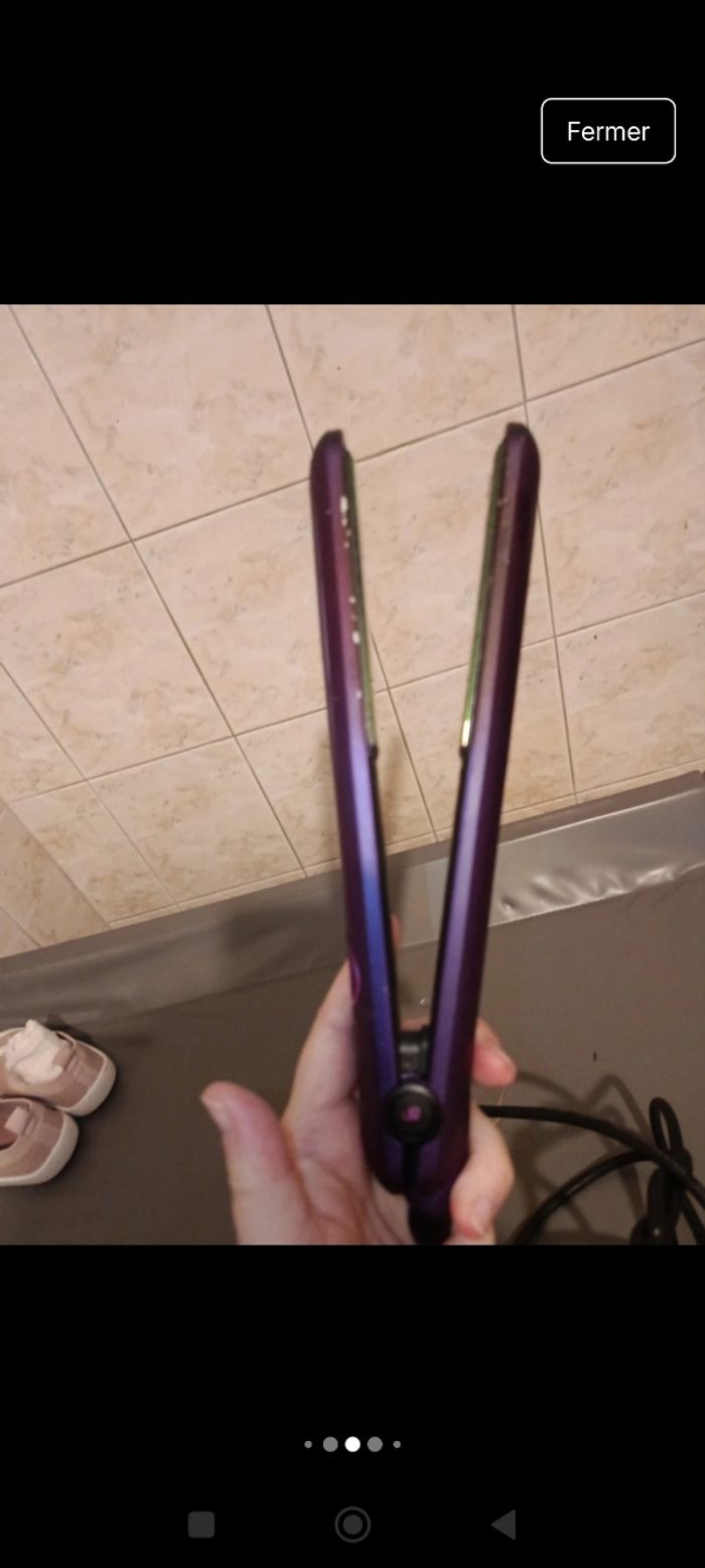 Lisseur cheveux violet Lee stafford - photo numéro 4