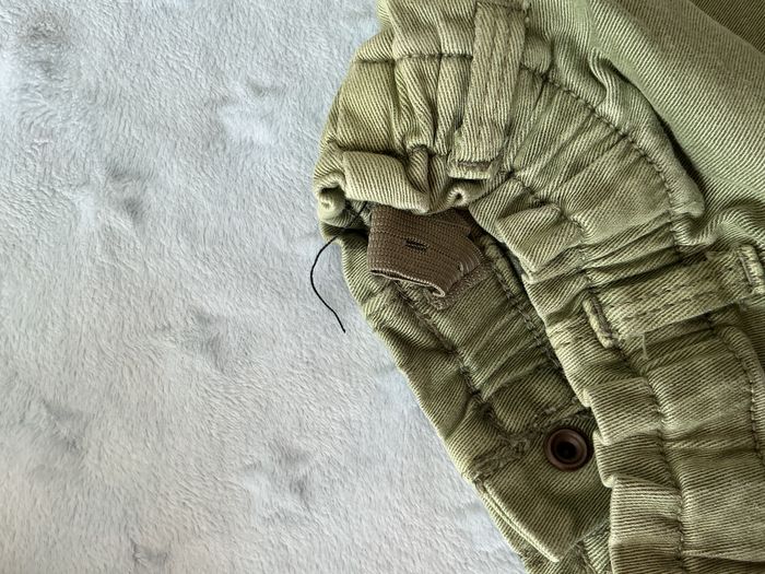 short en jean kaki taille réglable 6 mois gémo - photo numéro 10
