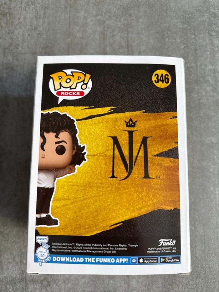 Figurine Funko Pop Rocks Michael Jackson 346 - photo numéro 2