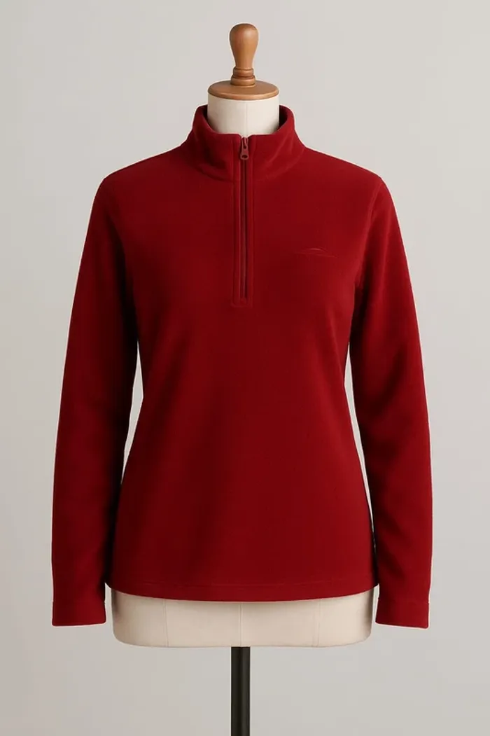 Sweat polaire bordeaux J.Jazz Taille M - photo numéro 2