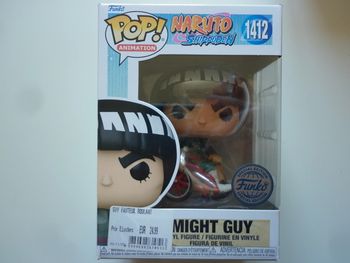 Naruto Shippuden Figurine Pop Might Guy (en fauteuil roulant) N°1412