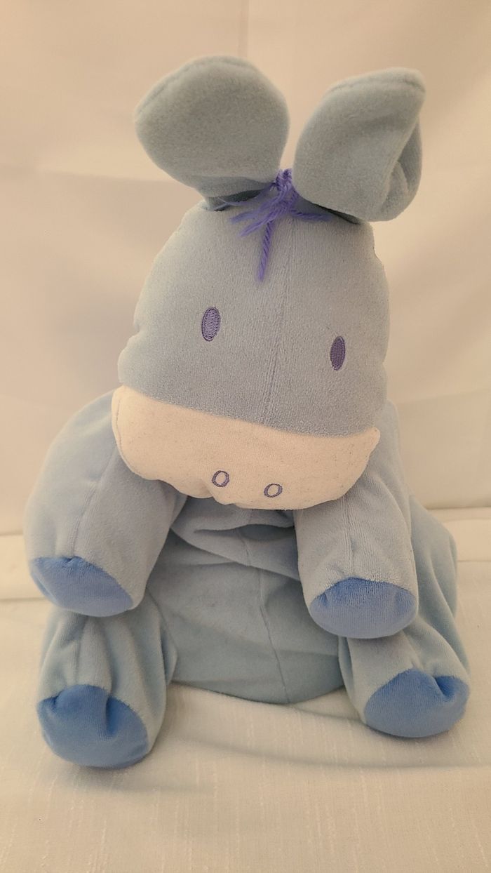 doudou ane , cheval bleu - photo numéro 2