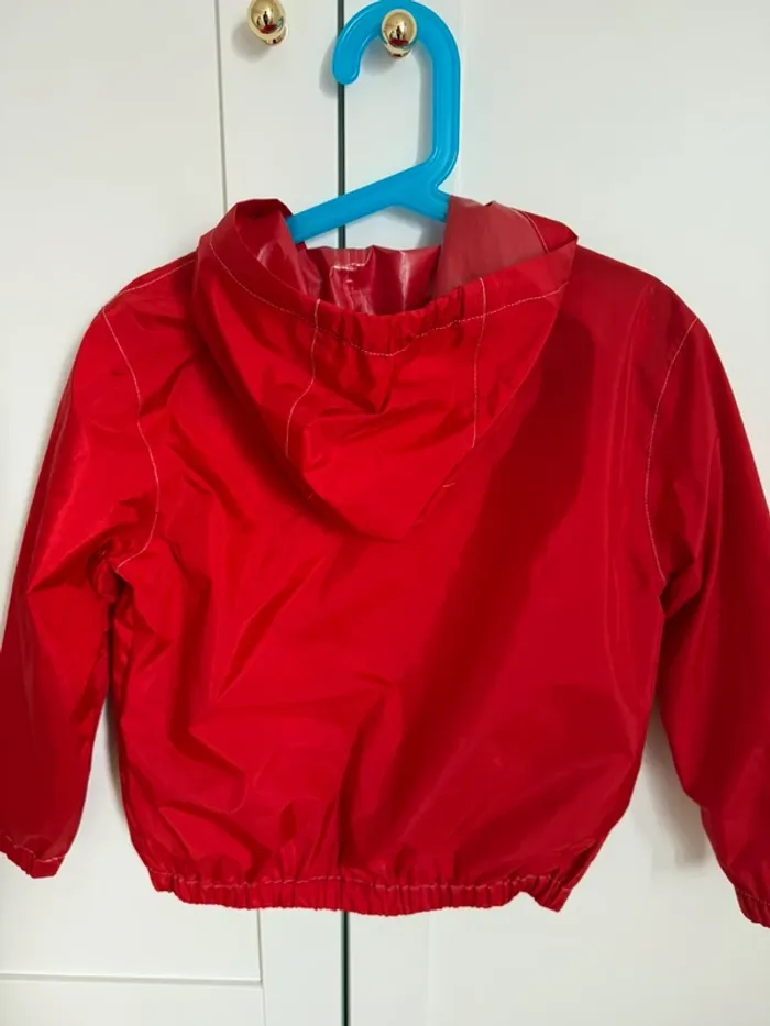 Coupé vent rouge petit bateau 6 ans - photo numéro 2
