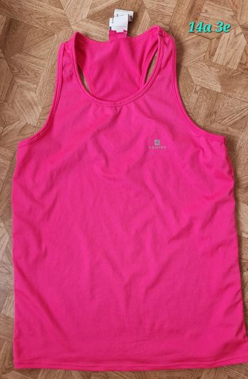 Debardeur rose 14ans