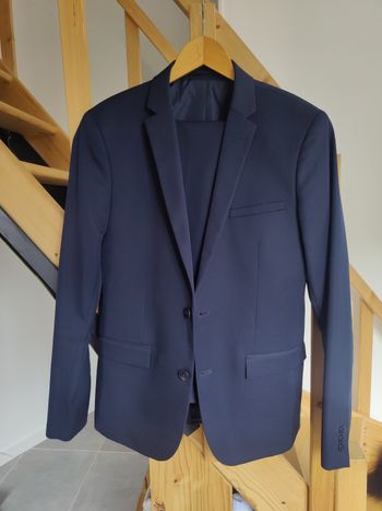 Costume costard bleu foncé marine taille 38