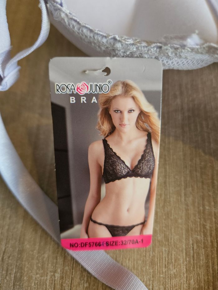 Soutien-gorge rosa junio 70A dentelle- lot avantageux - photo numéro 8