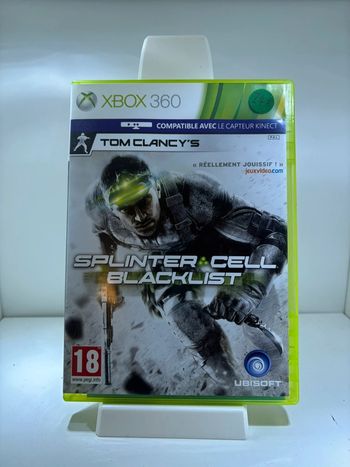 Splinter cell blacklist Xbox 360 complet fr