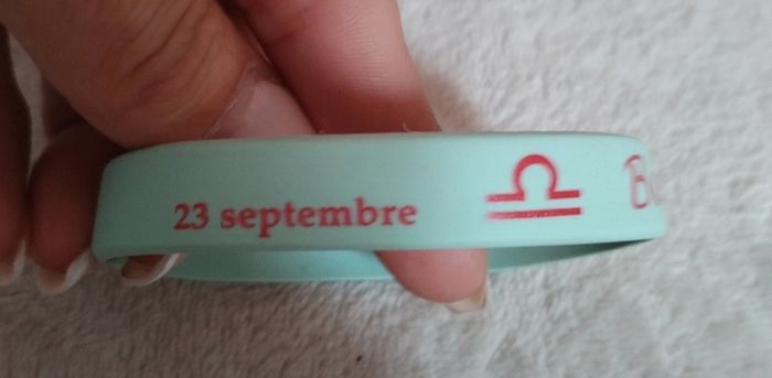 Lot ou à l'unité bracelets signes astrologiques "Balance et Vierge" neufs - photo numéro 3