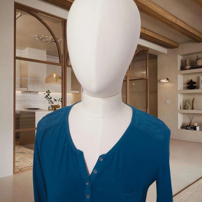 Haut Bershka bleu – Taille L – Bon état - photo numéro 2