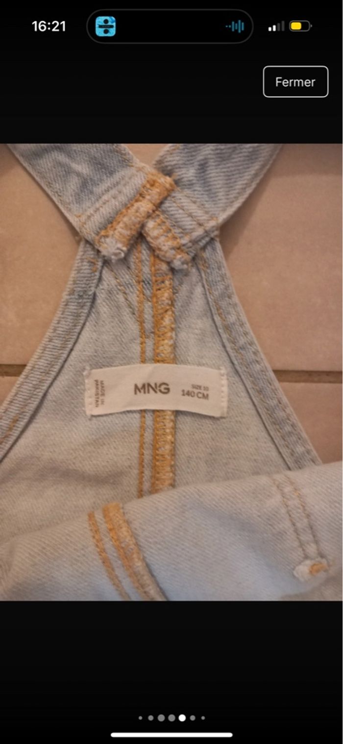 salopette fille - photo numéro 3