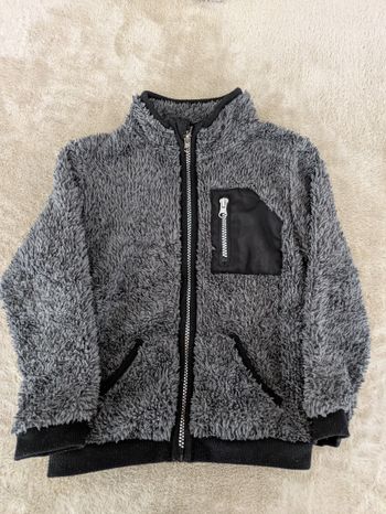 Veste Polaire Tissaia Effet "Moumoute