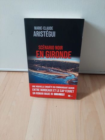 Livre scénario noir sur la Gironde