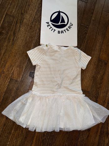 Robe petit bateau 12 mois