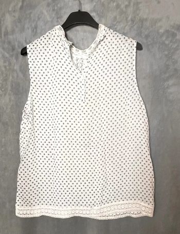 🌟 Haut sans manches à motifs Promod taille S 🌟