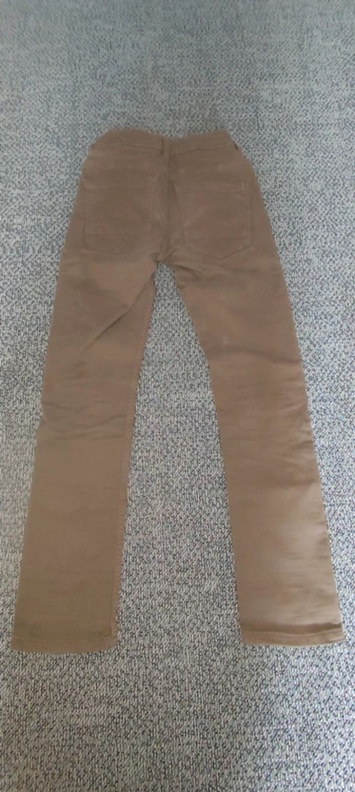 lot jeans skinny bleu clair et gris marroné - photo numéro 5