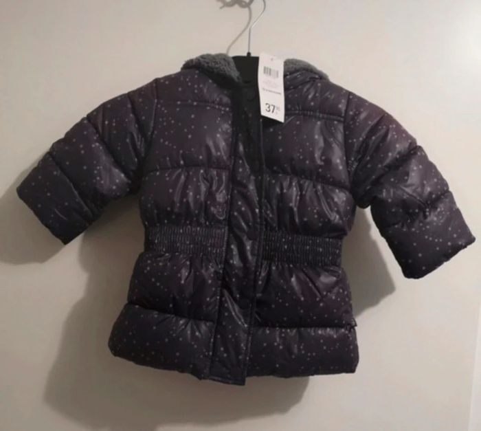 Doudoune Obaïbi fille taille 12 mois neuf 74 cm - photo numéro 2