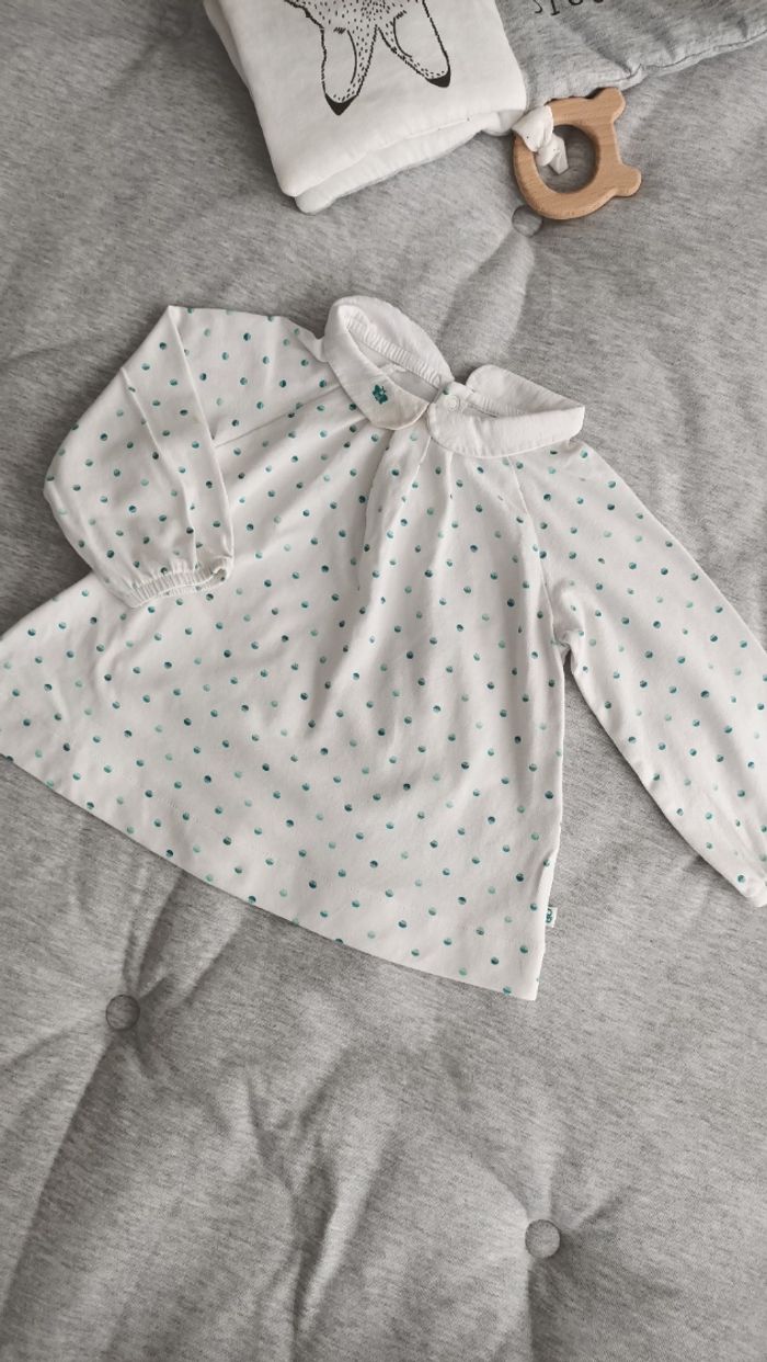 Tee-shirt manches longues 12 mois