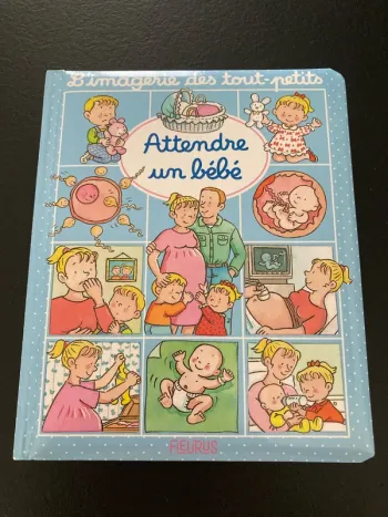 Livre l’imagerie des tout petits Attendre un bébé