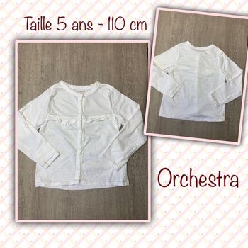 Haut style chemisier - taille 5 ans 110 cm