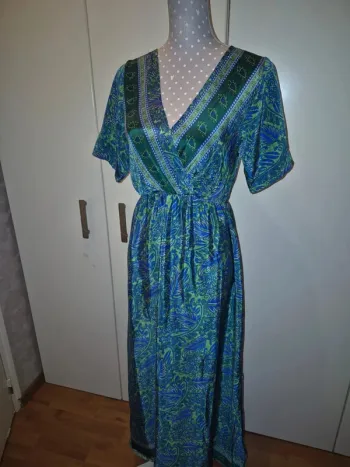 Robe fluide colorée