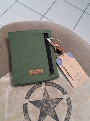 Pochette Cabaia gourde verte