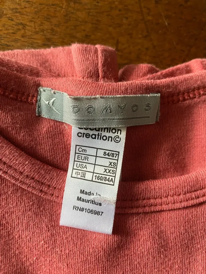 T-shirt de sport corail Domyos - photo numéro 6