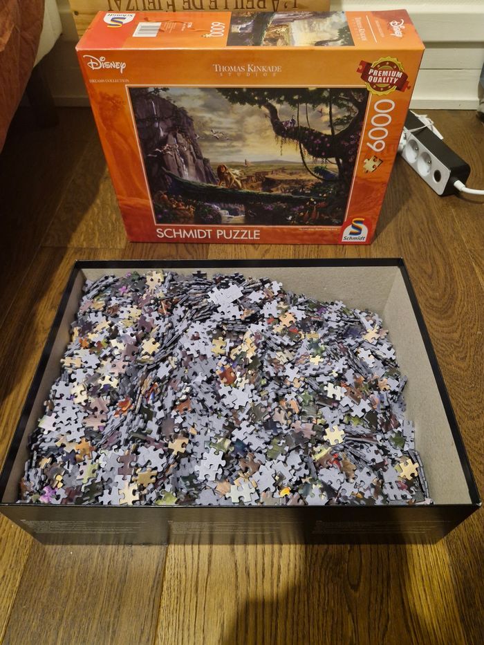 Puzzle 6000  pièces le roi lion schmidt - photo numéro 3