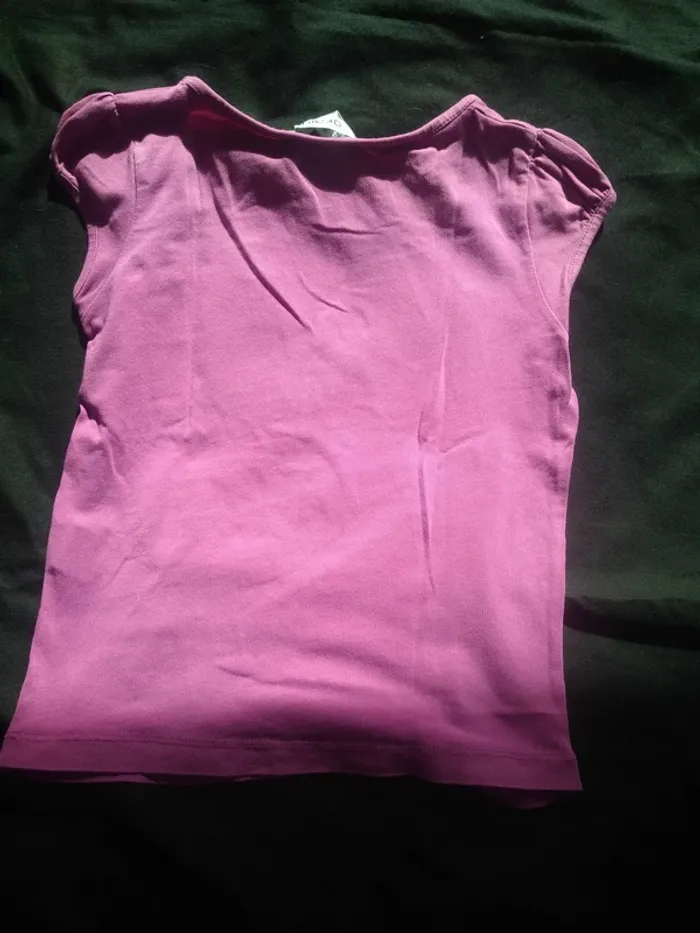 Tee shirt Fille Manches Courtes 6 ans - photo numéro 2