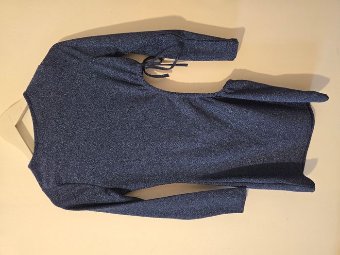 Robe Bleu Scintillante - photo numéro 4