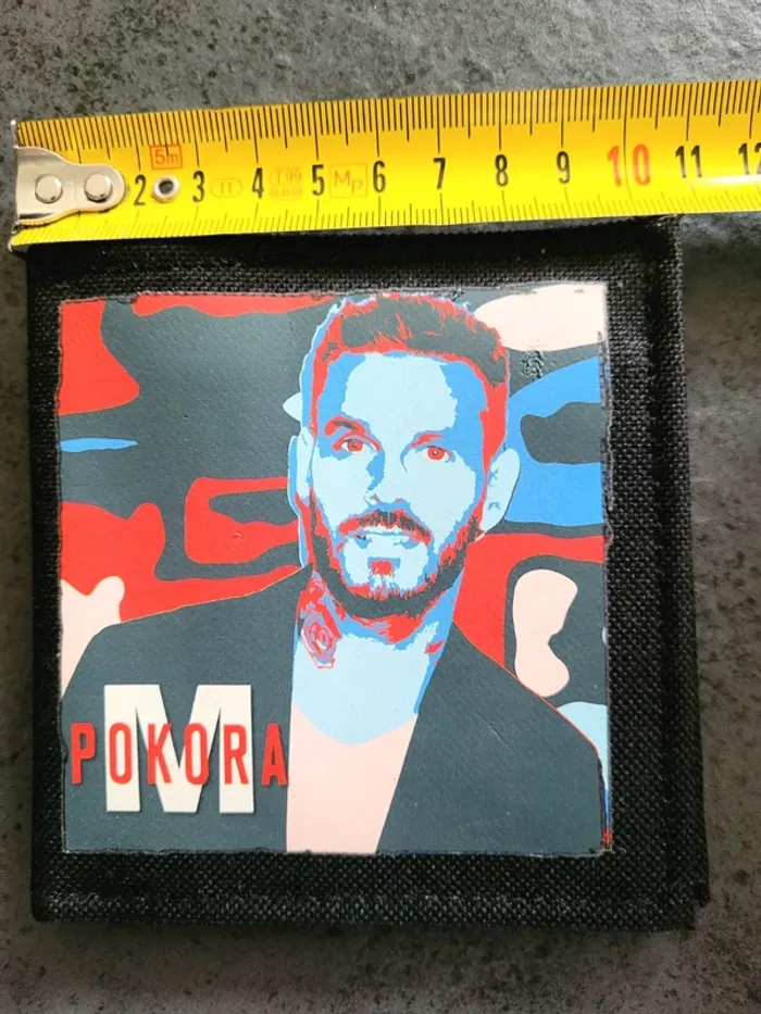 M Pokora porte monnaie cartes billets neuf - photo numéro 6
