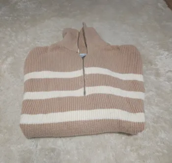 Pull sans manche col camionneur
