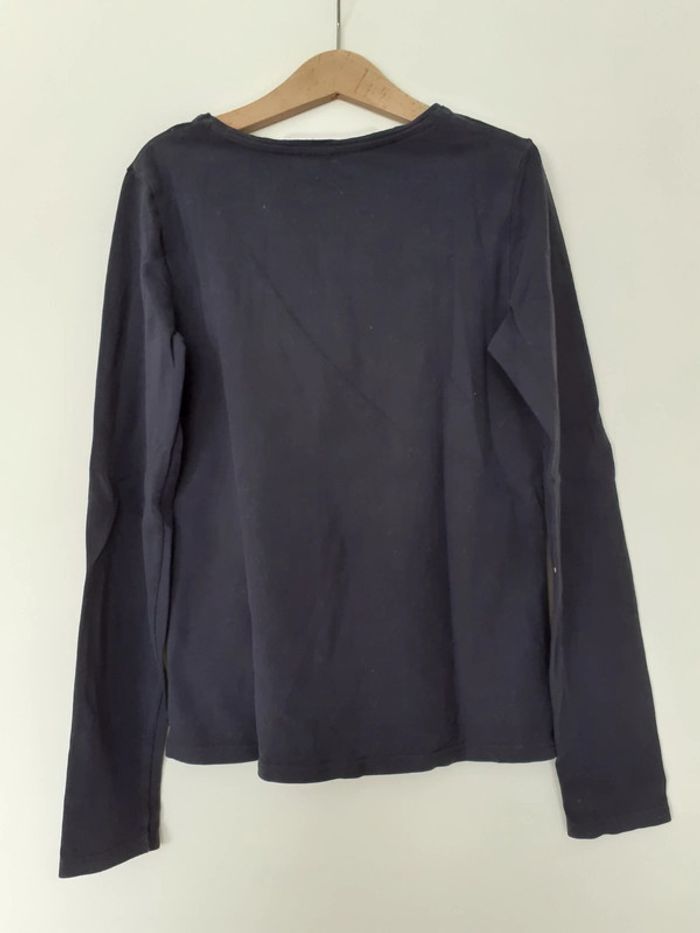 T-shirt fille 12 ans bleu Okaïdi - photo numéro 2