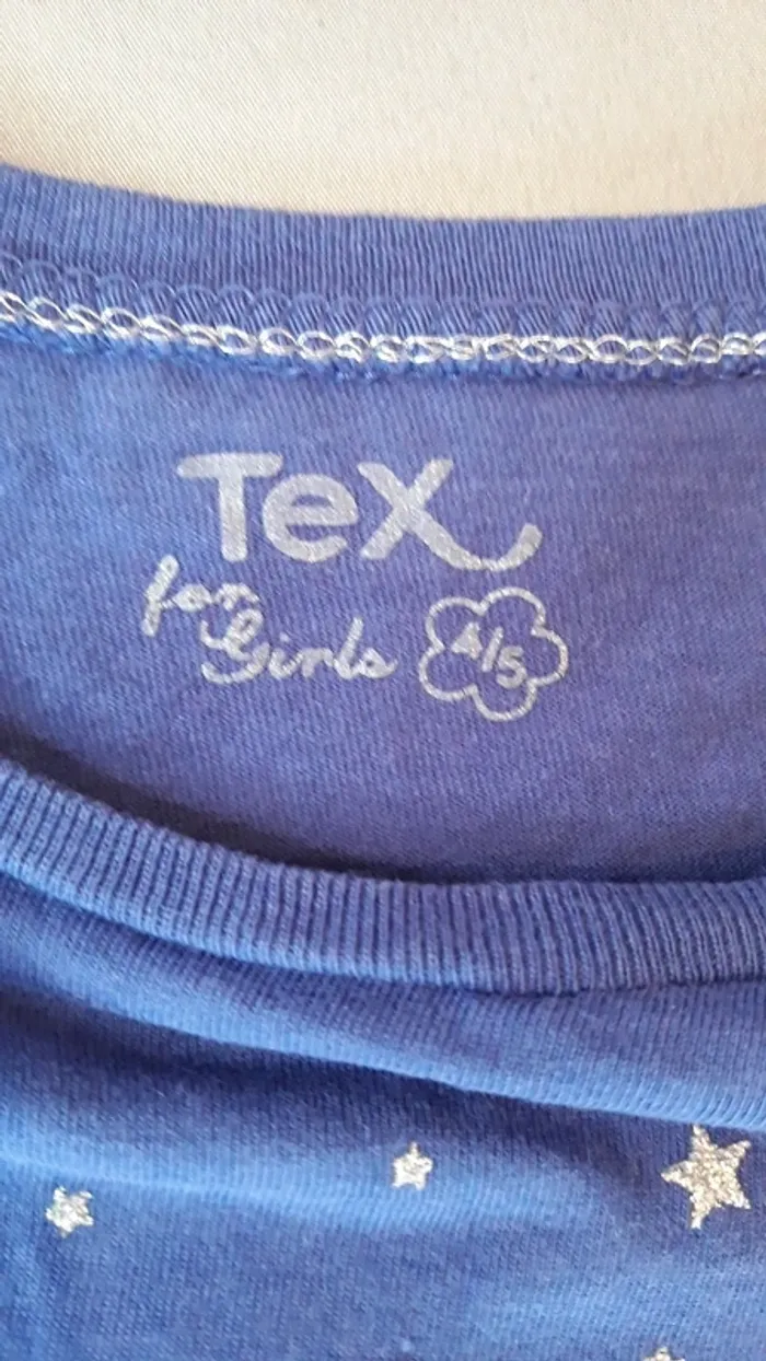 T shirt manche longue 4/5 ans - photo numéro 3