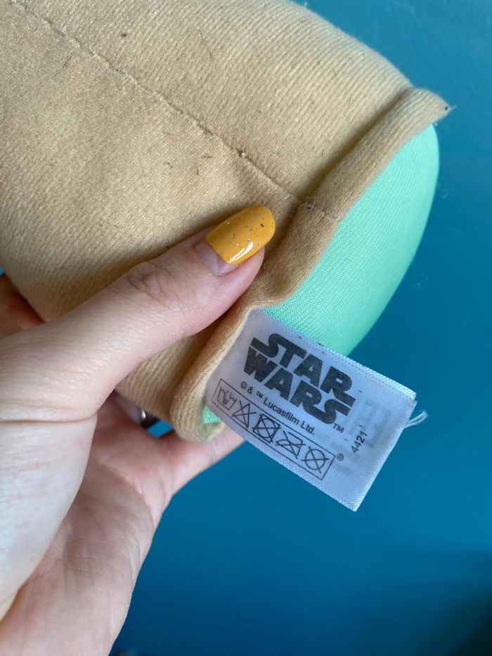 Peluche bébé Yoda grogu the mandalorian - photo numéro 3