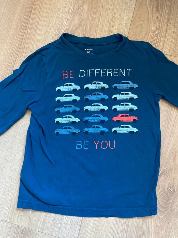 T-shirt manches longues motif voitures