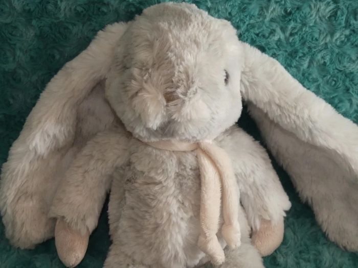 Doudou lapin 38 cm Bukowski, parfait état - photo numéro 2