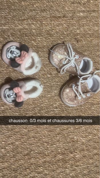 chausson et chaussure bébé