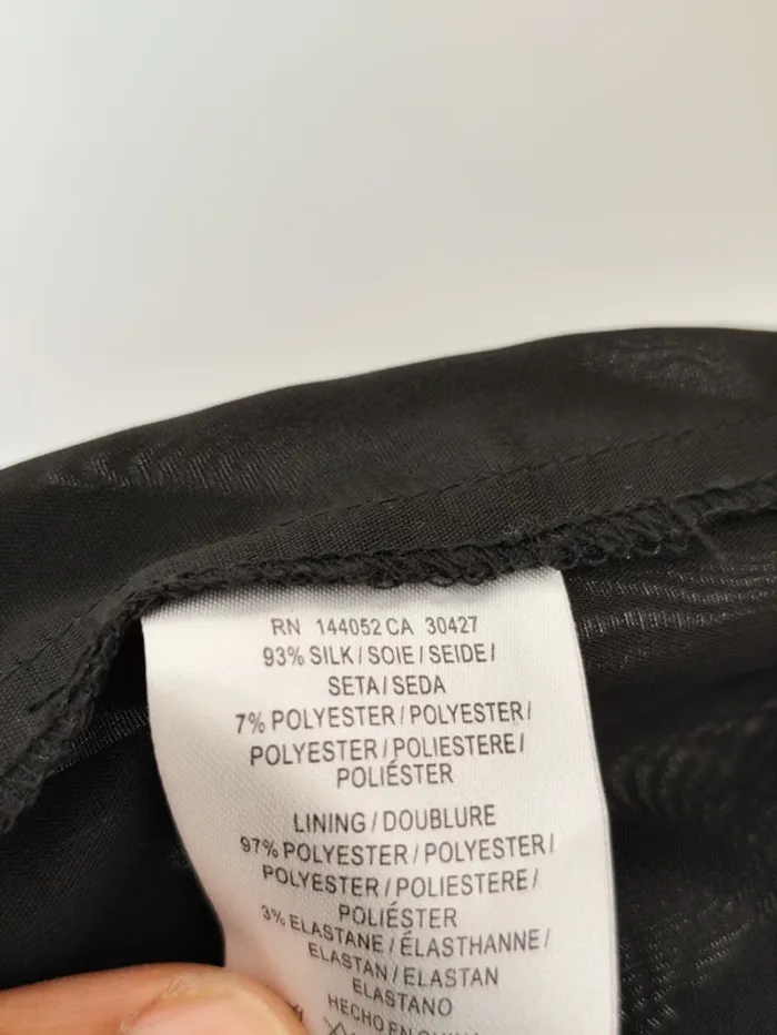 Belle robe élégante Essentiel Antwerp en soie L - photo numéro 12