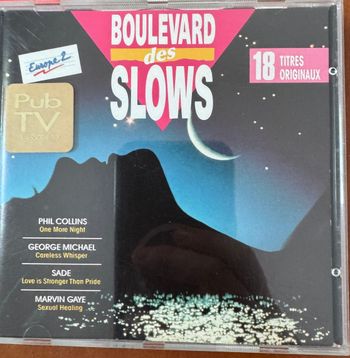 CD compilation, 1990, boulevard des slows