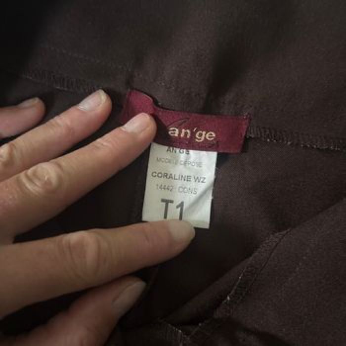 Pantalon femme marron T1 - photo numéro 3