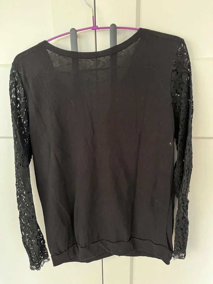 Pull noir - photo numéro 2