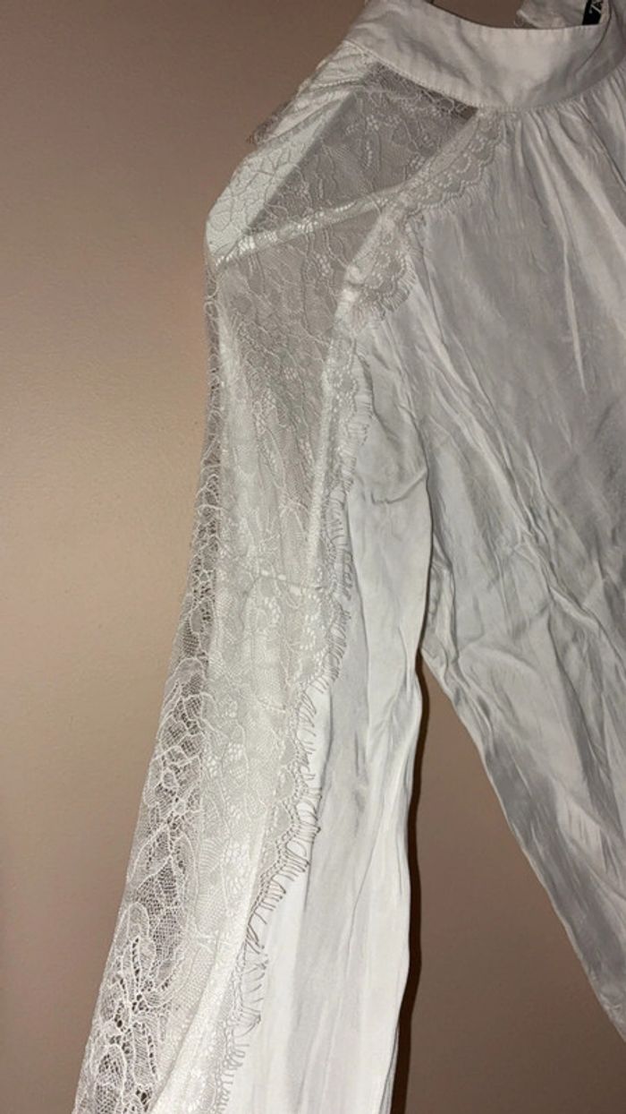 Chemise Zara blanche - photo numéro 3