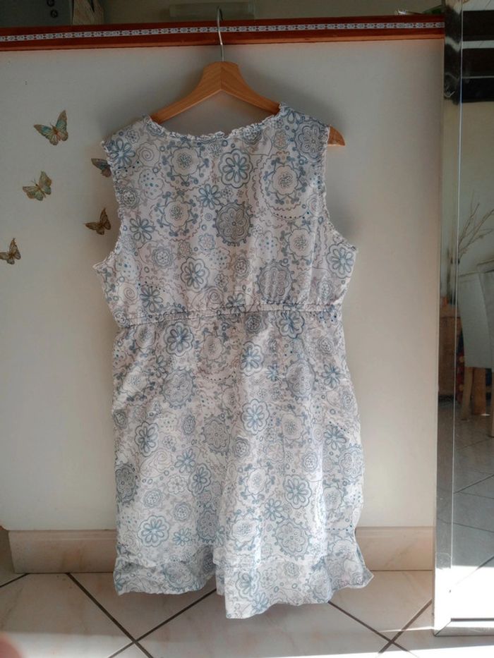 Robe fantaisie 48 blanche bleu grise Fantaisie c19 - photo numéro 19